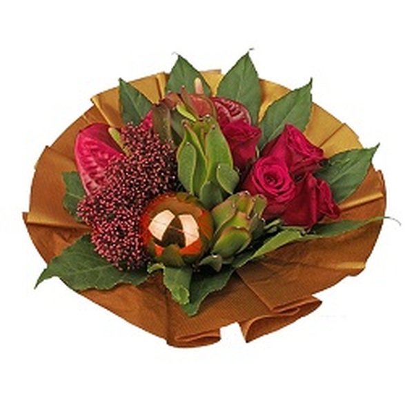 BOSSA BOUQUET COBRE 30X40