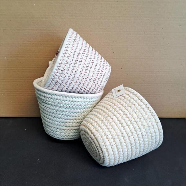 SUMMERTIME CISTELL CORDA FILS 17X14X10